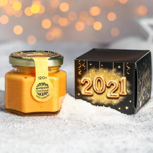 Изображение Подарочный набор Happy New Year: чай и крем-мёд
