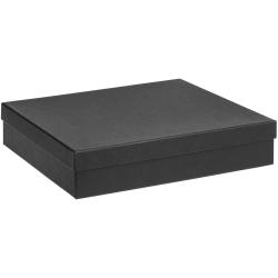 Подарочная коробка Giftbox, черная, 25,5*20 см