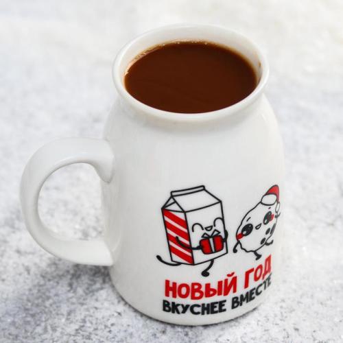 Изображение Подарочный набор «HO HO HOT»: кружка и какао