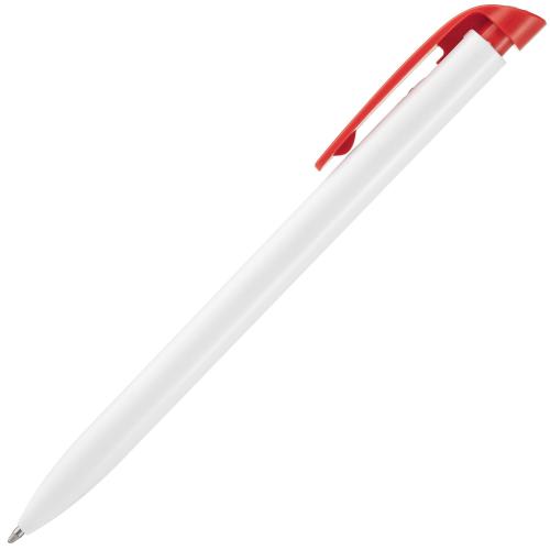 Изображение Ручка шариковая Favorite, белая с красным