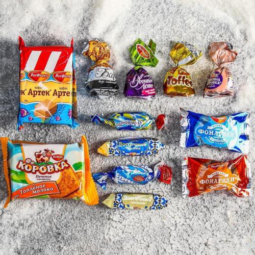 Изображение Сладкий детский подарок в рюкзаке «Лиса»: конфеты 500 г