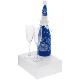 Изображение Набор Snowbound синий: бокалы для шампанского и чехол на бутылку