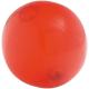 Изображение Надувной пляжный мяч Sun and Fun, полупрозрачный красный