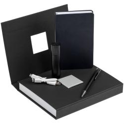 Набор Plus New: блокнот, внешний аккумулятор и ручка