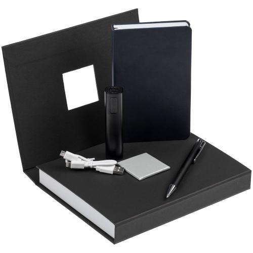 Изображение Набор Plus New: блокнот, внешний аккумулятор и ручка