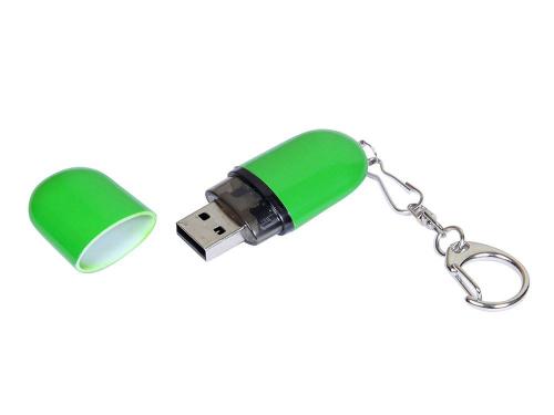 Изображение USB 2.0- флешка промо на 4 Гб каплевидной формы
