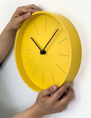 Изображение Часы настенные Ozzy, желтые