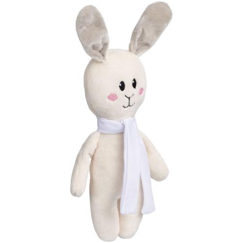Изображение Игрушка Beastie Toys, заяц с белым шарфом