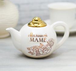 Чайник керамический бабушке «Маминой маме», 350 мл