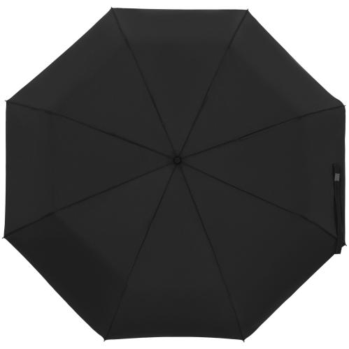 Изображение Зонт складной Show Up со светоотражающим куполом, черный