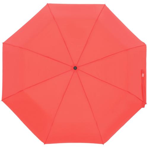 Изображение Зонт складной Show Up со светоотражающим куполом, красный
