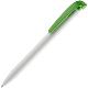 Изображение Ручка шариковая Favorite, белая с зеленым