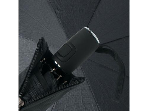 Изображение Зонт мужской складной «Grid» Hugo Boss