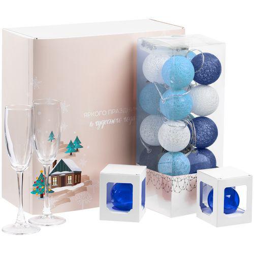 Изображение Набор Merry Moments для шампанского, синий