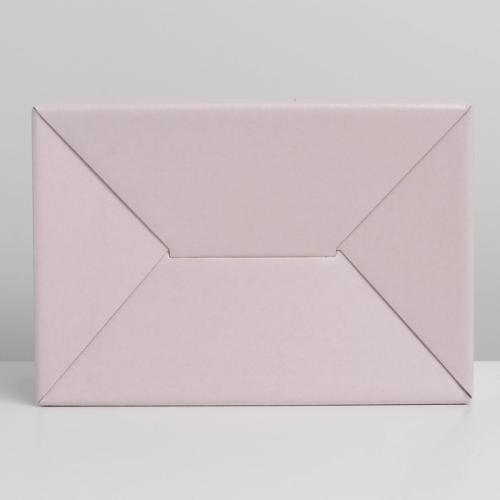 Изображение Коробка складная «Розовая», 22 х 15 х 10 см