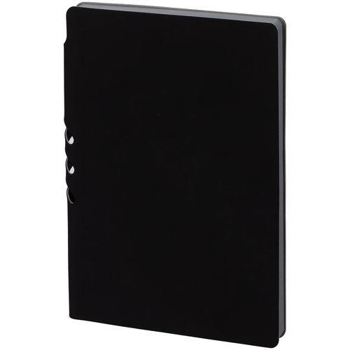 Изображение Ежедневник Flexpen Soft Touch, недатированный, черный с серым