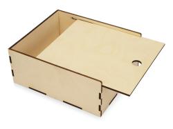 Деревянная подарочная коробка-пенал, 28 х 24 см