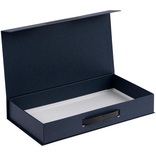Изображение Коробка с ручкой Platt, синяя